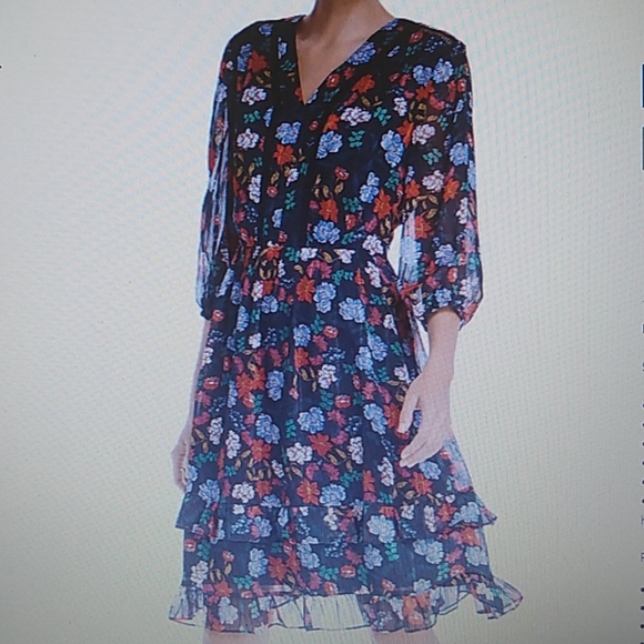 Nanette Lepore Dresses & Skirts - Nanette Lepore Floral  size 14 Cottage Core